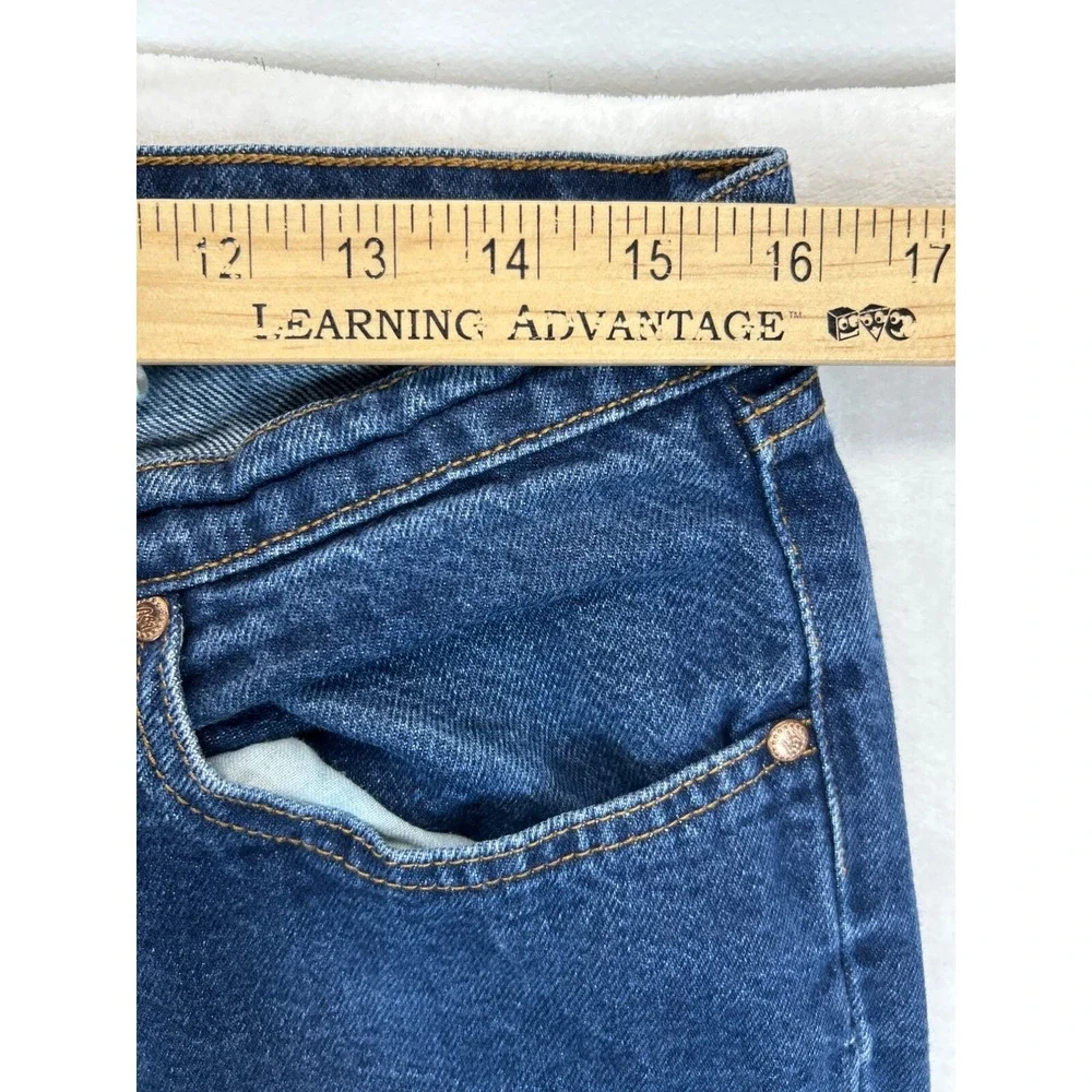 Paris Blues Originals‎ Jeans Womens Juniors 13 Blue Denim Flare Cotton